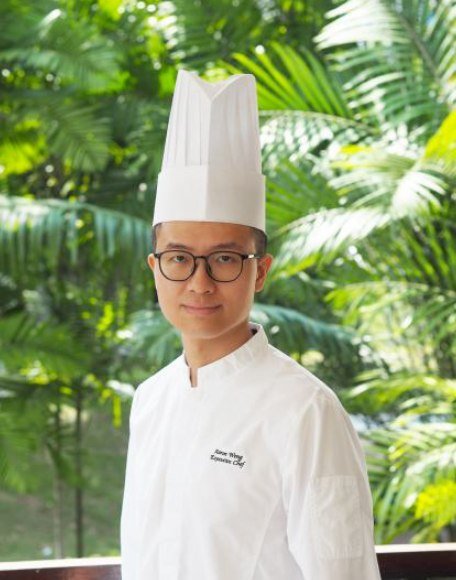 Aaron Wong Chee Yee nemzetközi séf, a Heritage Cuisine képviselője