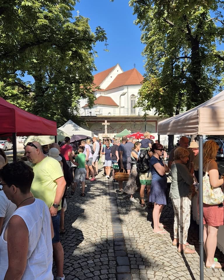 Nagymarosi termelői piac a SVÉT programhoz kapcsolódva