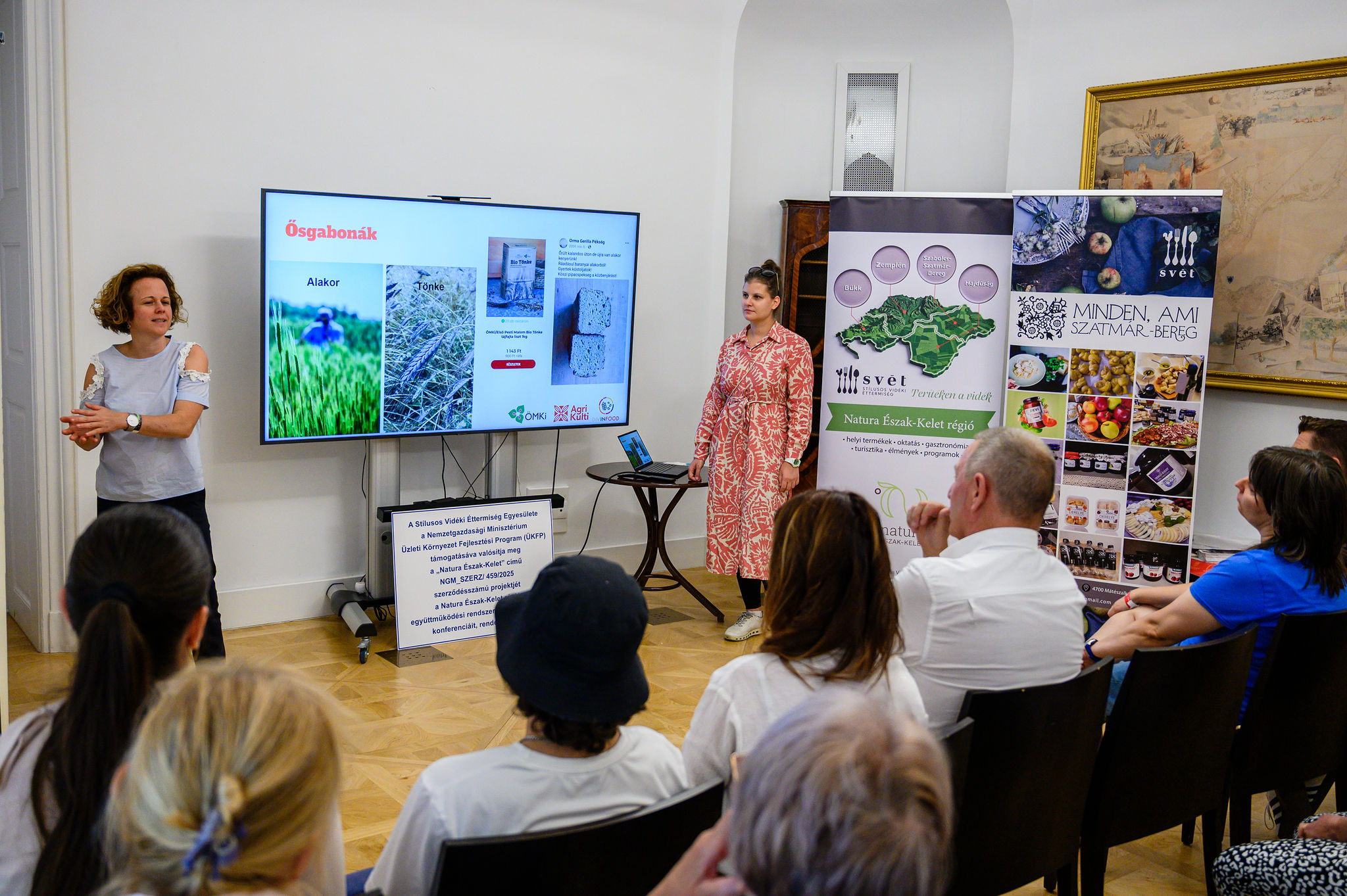 Szakmai előadás a Natura Észak-Kelet konferencián