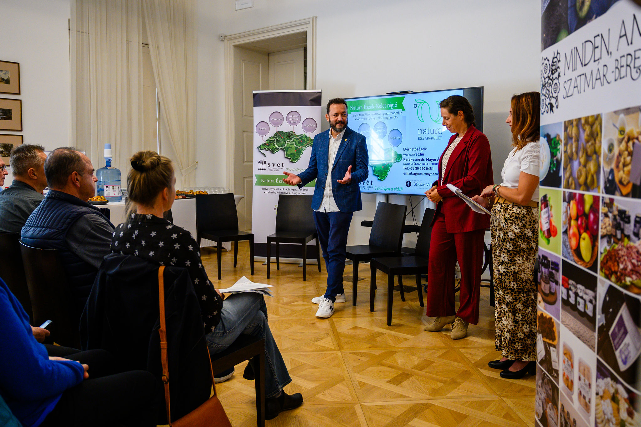 A Natura Észak-Kelet konferencia megnyitója a tatai Esterházy-kastélyban